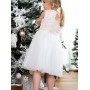 Нарядное платье White roses для девочки