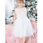 Нарядное платье White roses для девочки