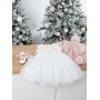 Нарядное платье White roses для девочки
