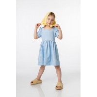 Платье детское 18-124D голубой