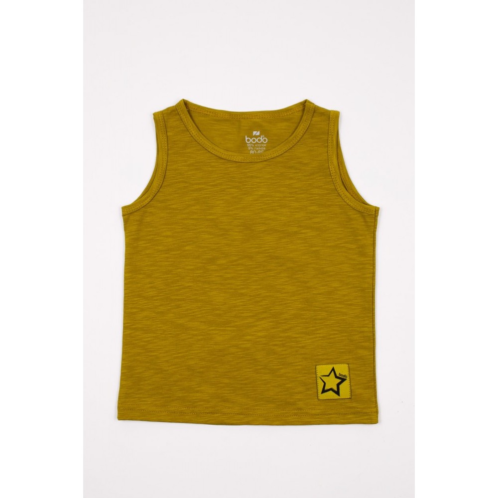 Children's T-shirt 5-19U mustard