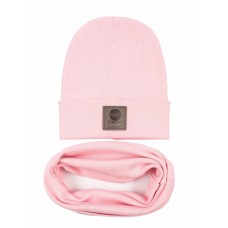 Set of cap and snud BODO 13-79U pink