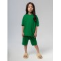 Костюм 11-373U зеленый Bodo (футболка + шорты)