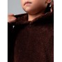 Костюм велсофт 11-444U коричневый BODO