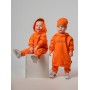 Костюм оранжевый 21-67U для малышей С ХАРАКТЕРОМ
