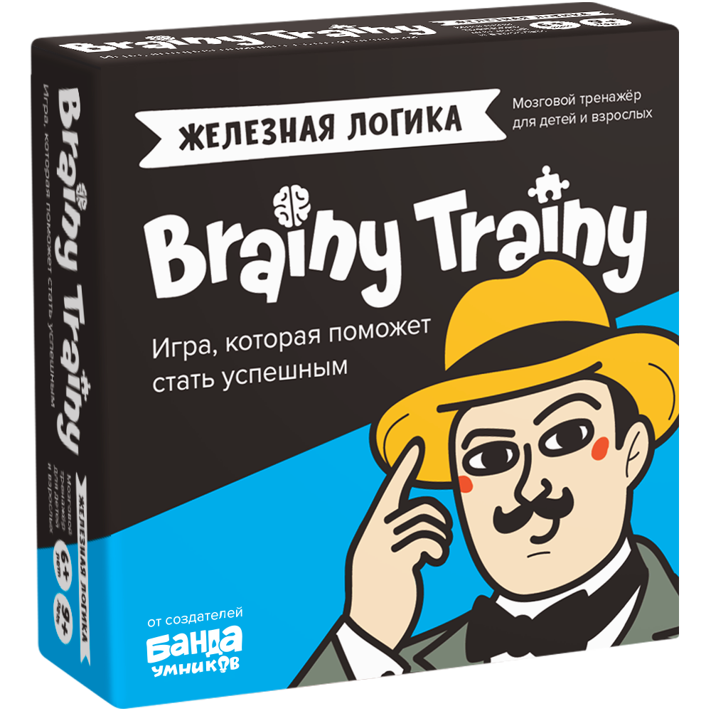 Игра-головоломка BRAINY TRAINY Железная логика УМ548