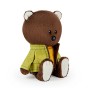 Мягкая игрушка BUDI BASA Медведь Федот в оранжевой майке и курточке LE15-072