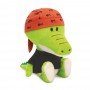 Мягкая игрушка BUDI BASA Крокодильчик Кики в черной футболке и бандане