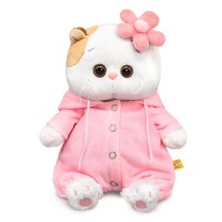 Игрушка Кошечка Ли-Ли baby в комбинезоне и с цветочком 18 см