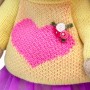 Зайка Ми в свитере с сердцем 25 см Мягкая игрушка BUDI BASA