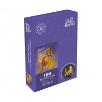 Деревянный пазл DAVICI Знак зодиака Лев