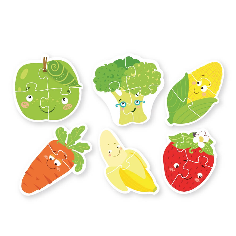 Puzzle Fruits and vegetables Art. R300155