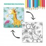 Puzzle coloring 2-in-1 "Giraffe" Art. R300163