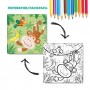 Puzzle coloring 2-in-1 "Monkey" Art. R300164