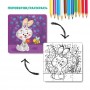 Puzzle coloring 2-in-1 "Little rabbit" Art. R300121