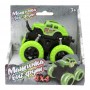 Машина пластиковая FUNKY TOYS инерционная зелёная 4*4 60003