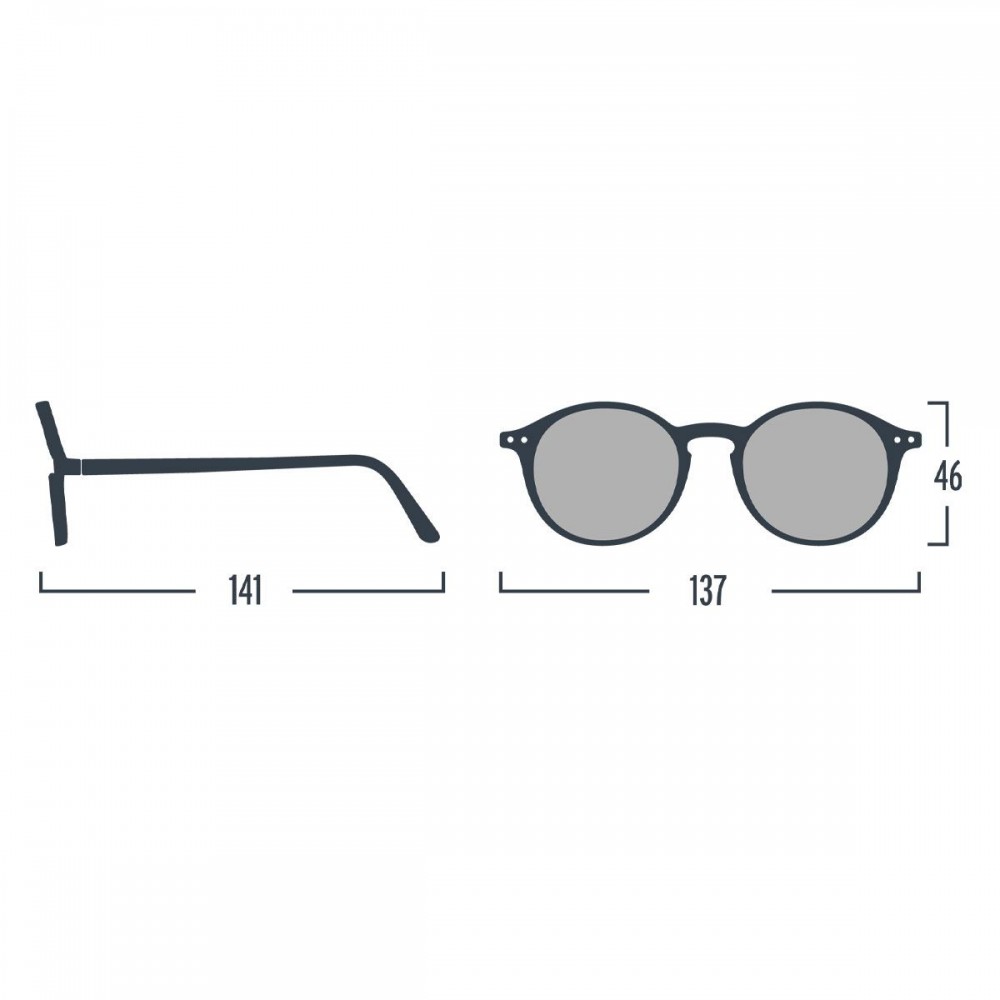 Солнцезащитные очки IZIPIZI, оправа D, Аризона браун
