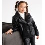 Детская куртка-косуха черная