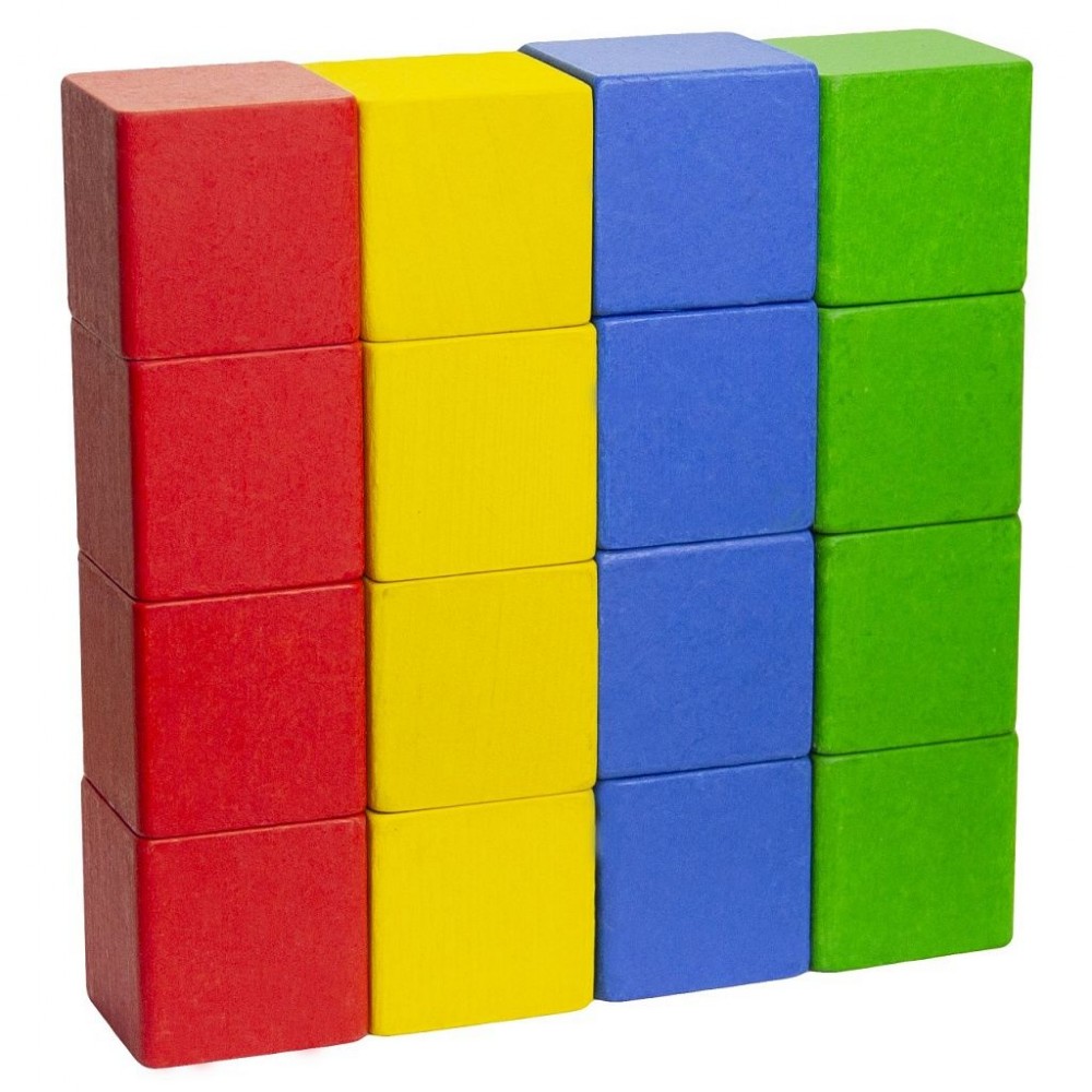 Кубики мозаика с карточками - обучающий набор