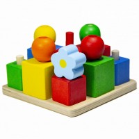 Пирамидка Геометрическая полянка