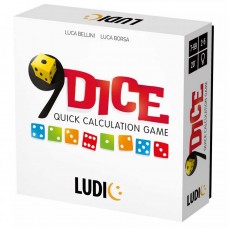 9 кубиков карточная настольная игра LUDIC