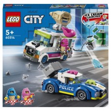 Конструктор LEGO 60314 City Ice Cream Truck (Погоня полиции за грузовиком с мороженым)