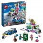 Конструктор LEGO 60314 City Ice Cream Truck (Погоня полиции за грузовиком с мороженым)