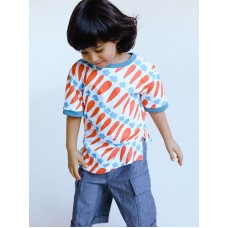 Детская футболка с принтом Морковь
