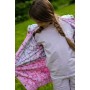 Летняя детская ветровка для девочки в стиле colour block