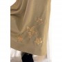 Платье из золотистого люрекса со звездами