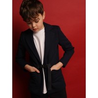 Пиджак-кардиган синий для мальчика