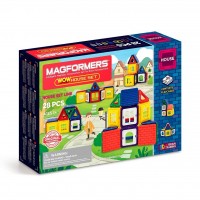 Магнитный конструктор MAGFORMERS - WOW House set 28