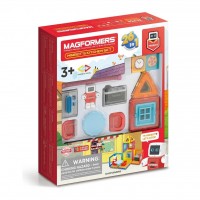 Магнитный конструктор MAGFORMERS 705010 Minibot's Kitchen Set