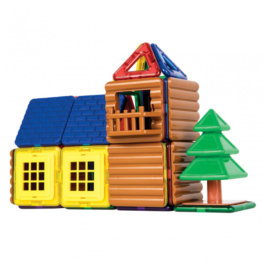 Магнитный конструктор MAGFORMERS Log cabin set 705006