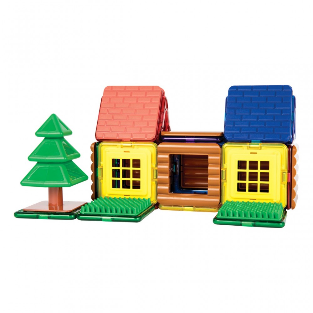 Магнитный конструктор MAGFORMERS Log cabin set 705006