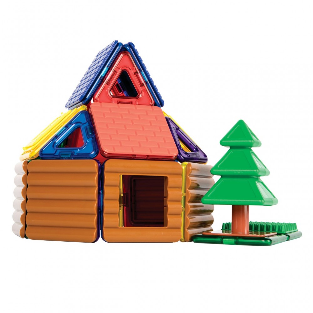 Магнитный конструктор MAGFORMERS Log cabin set 705006
