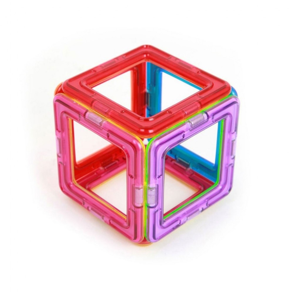 Магнитный конструктор MAGFORMERS Квадраты 6 701001