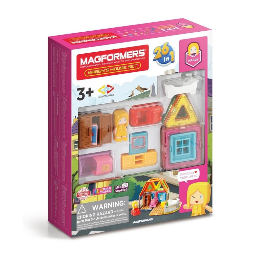 MAGFORMERS 705009 Maggy's House Set