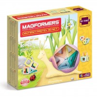 Магнитный конструктор MAGFORMERS - My First Pastel Set 30