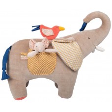Мягкая игрушка Мультиактивный слон Moulin Roty