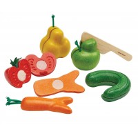 Деревянный набор Чудные фрукты и овощи Plan Toys