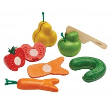 Деревянный набор Чудные фрукты и овощи Plan Toys