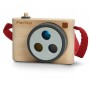 Деревянная игрушечная камера цветная Plan Toys
