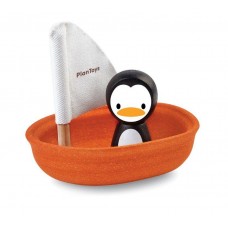 Игровой набор Лодка и пингвин Plan Toys