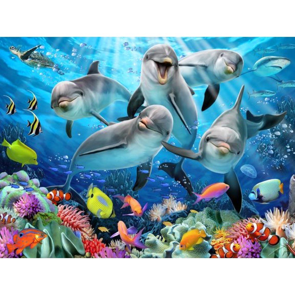 Стерео пазл PRIME 3D Дельфиний восторг