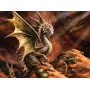 Стерео пазл PRIME 3D Пустынный дракон