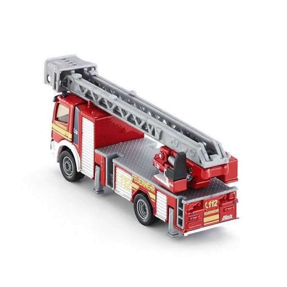 Модель пожарной машины Siku с лестницей, 1:87