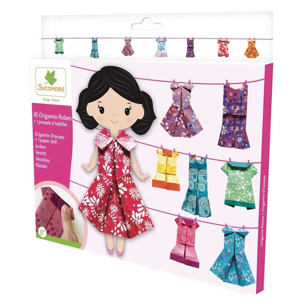 Набор Платья для куклы для создания оригами Sycomore Pockets