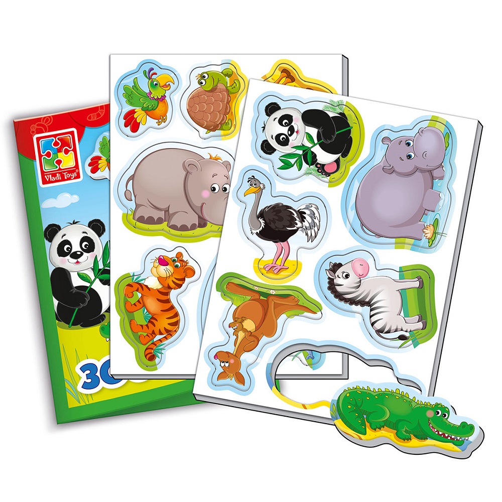 My little world Zoo - a set of soft magnets VT3106-02