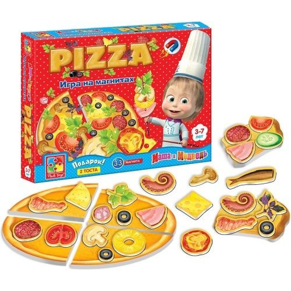 Game Magnetic Young Chef "Pizza" Art. VT3003-02
